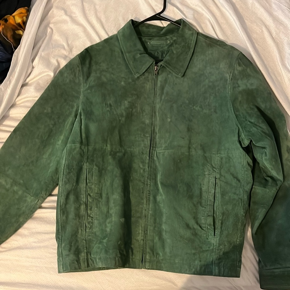 Green Leather Jacket
